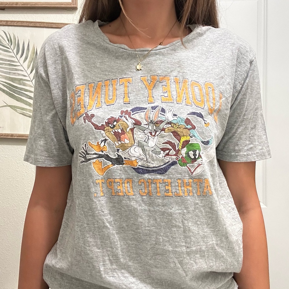 Target Gray Looney Tunes Graphic Tee